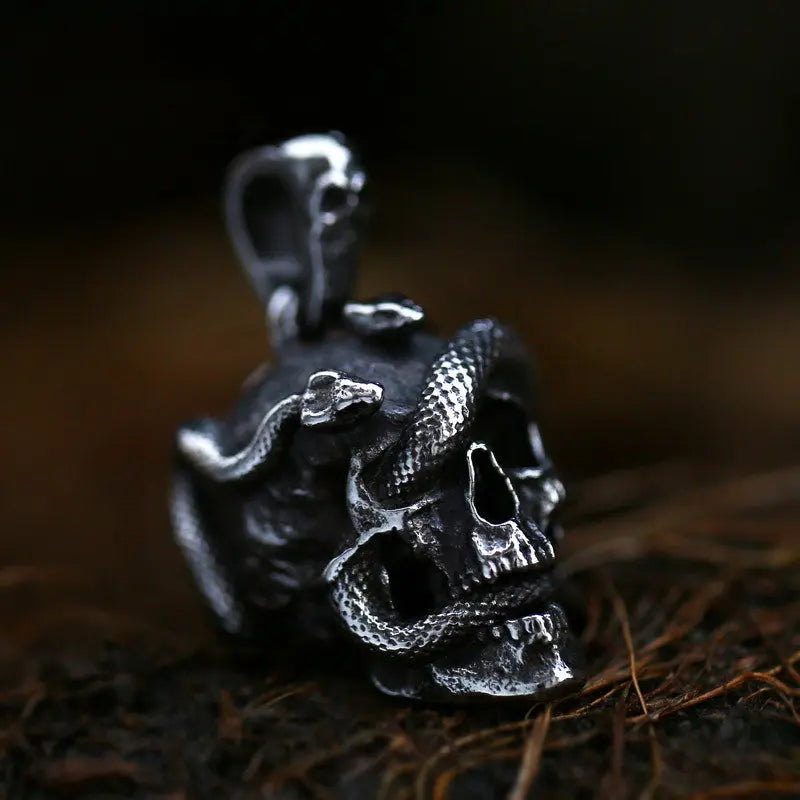 Snake Skull Pendant