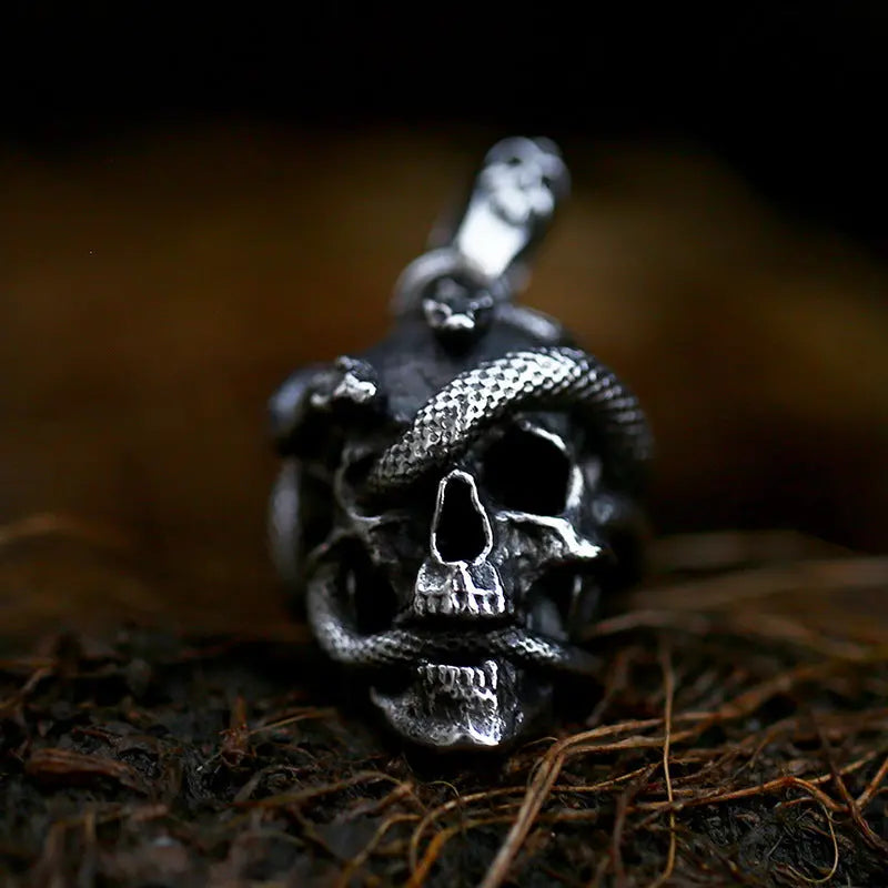 Snake Skull Pendant
