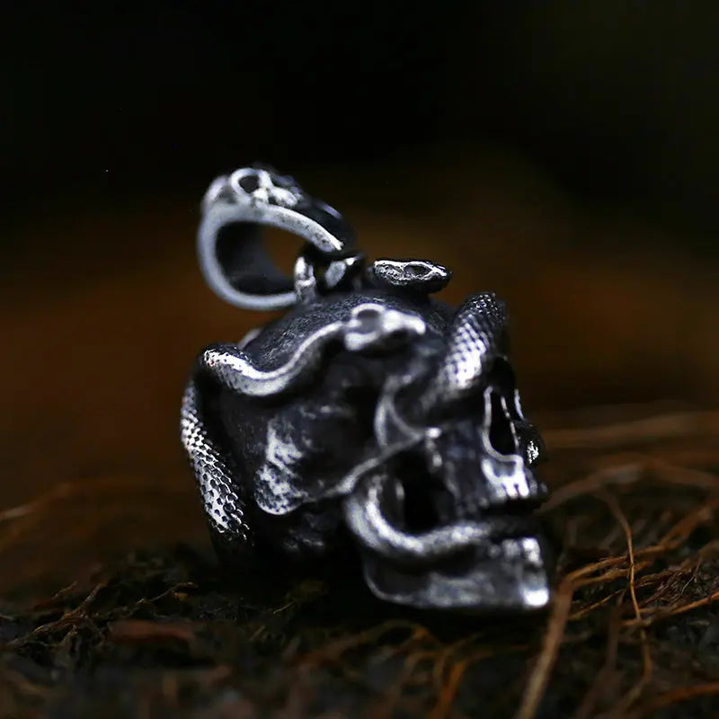 Snake Skull Pendant
