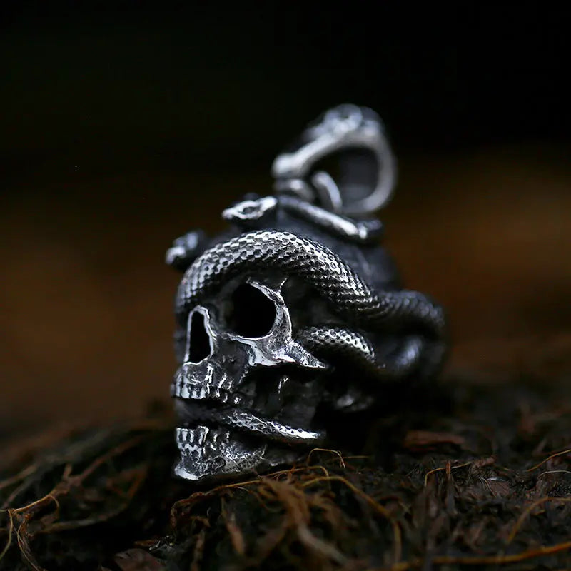 Snake Skull Pendant
