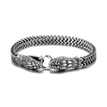 Snake Style Stainless Steel Bracelet