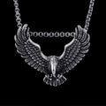 Spreading Wings Eagle Stainless Steel Pendant