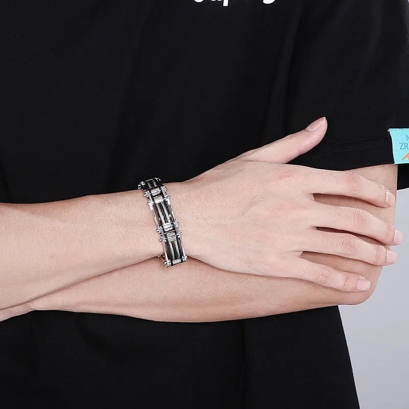 Steel Wire Bike Chain Stainless Steel Bracelet