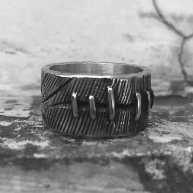Stitching Stainless Steel Ring