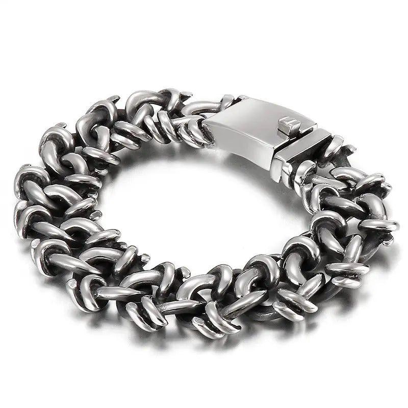 Tangled Chain Stainless Steel Bracelet
