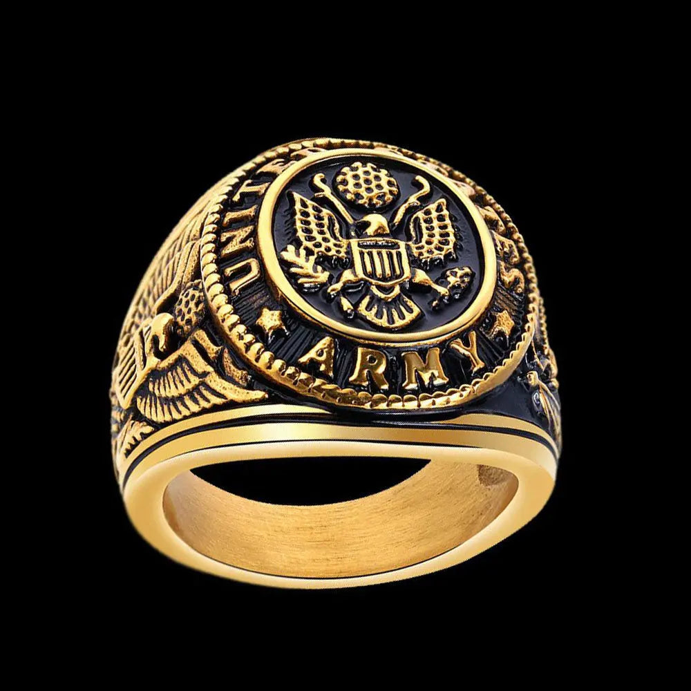 The Great Seal of the United States of America Stainless Steel Ring