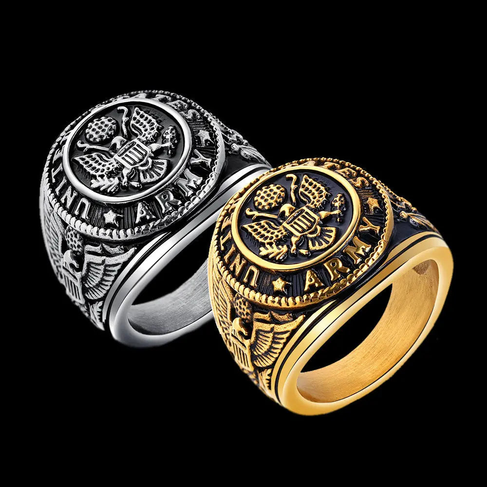 The Great Seal of the United States of America Stainless Steel Ring