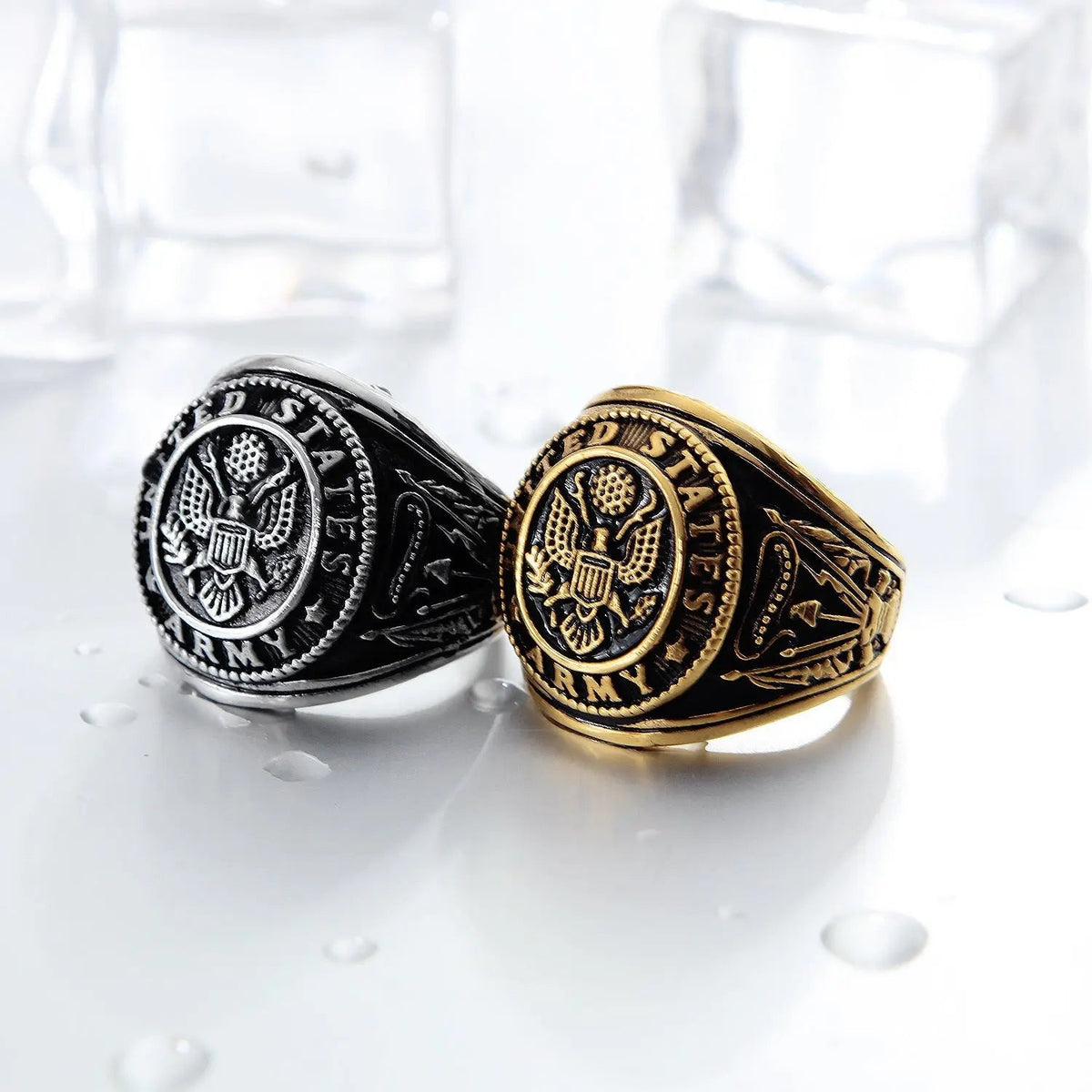 The Great Seal of the United States of America Stainless Steel Ring