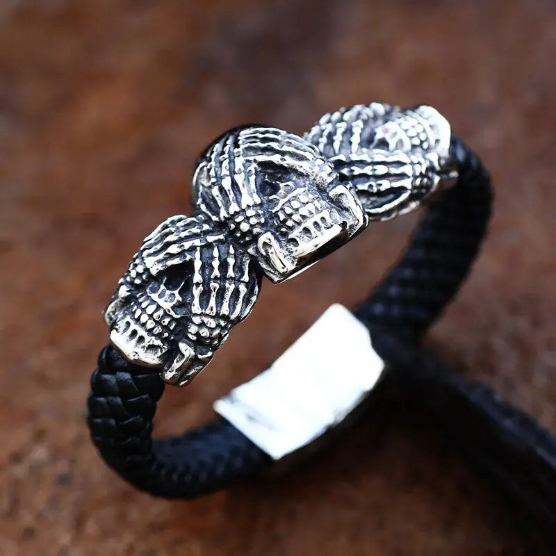 See No Evil Hear No Evil Speak No Evil Bracelet