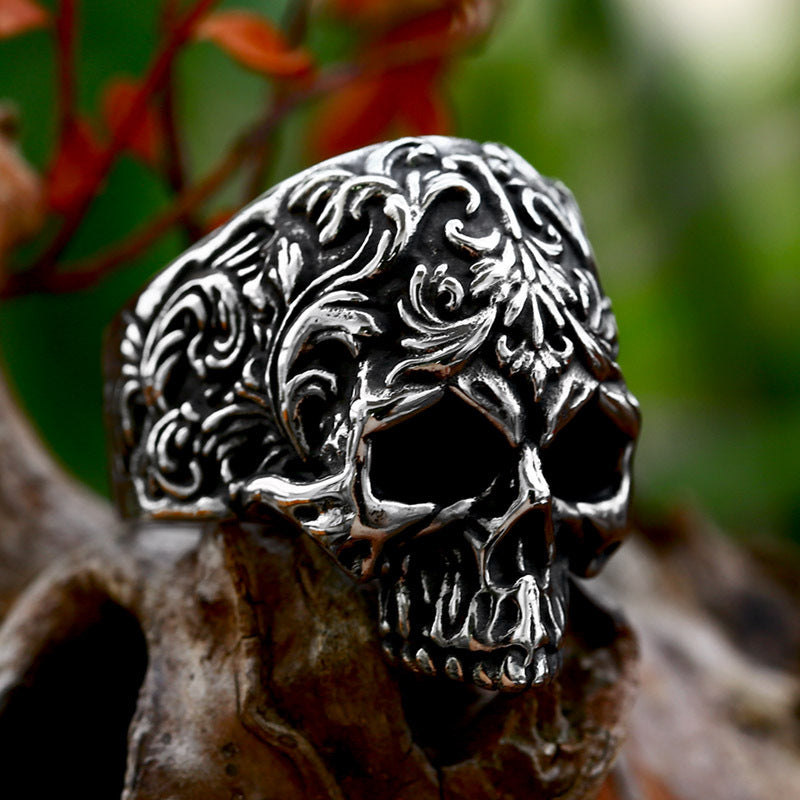 Totem Skull Stainless Steel Ring