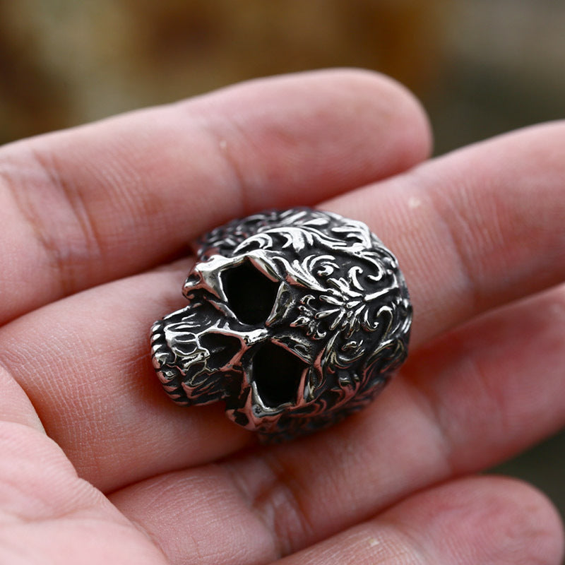 Totem Skull Stainless Steel Ring