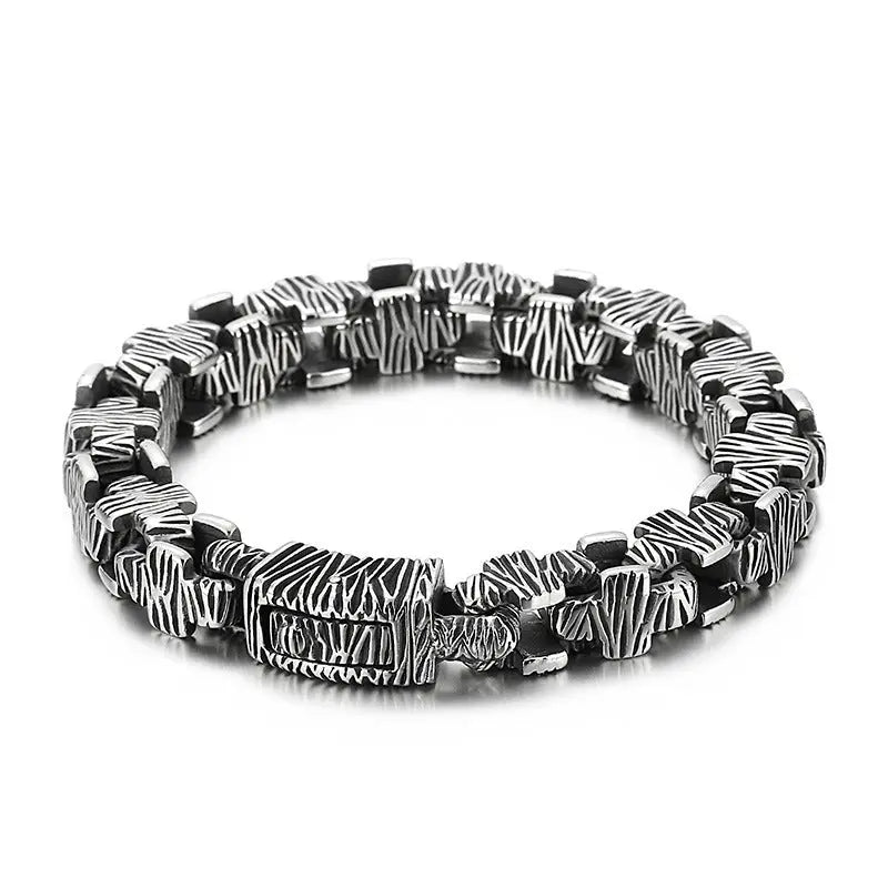 Traces of Vicissitudes Stainless Steel Bracelet