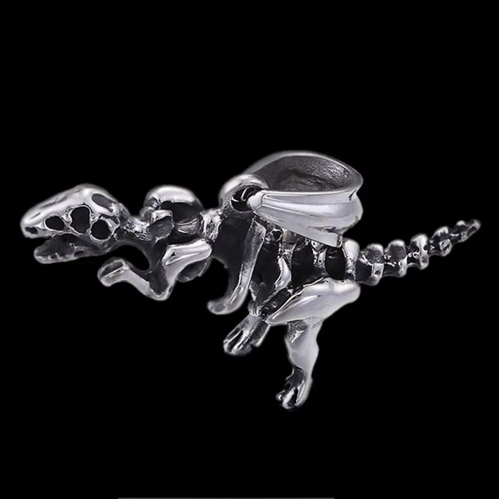 Triceratops Dinosaur Stainless Steel Pendant