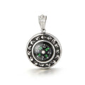 Creative Compass Skull Pendant