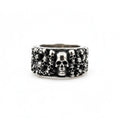 Vintage Punk Skull Stainless Steel Ring