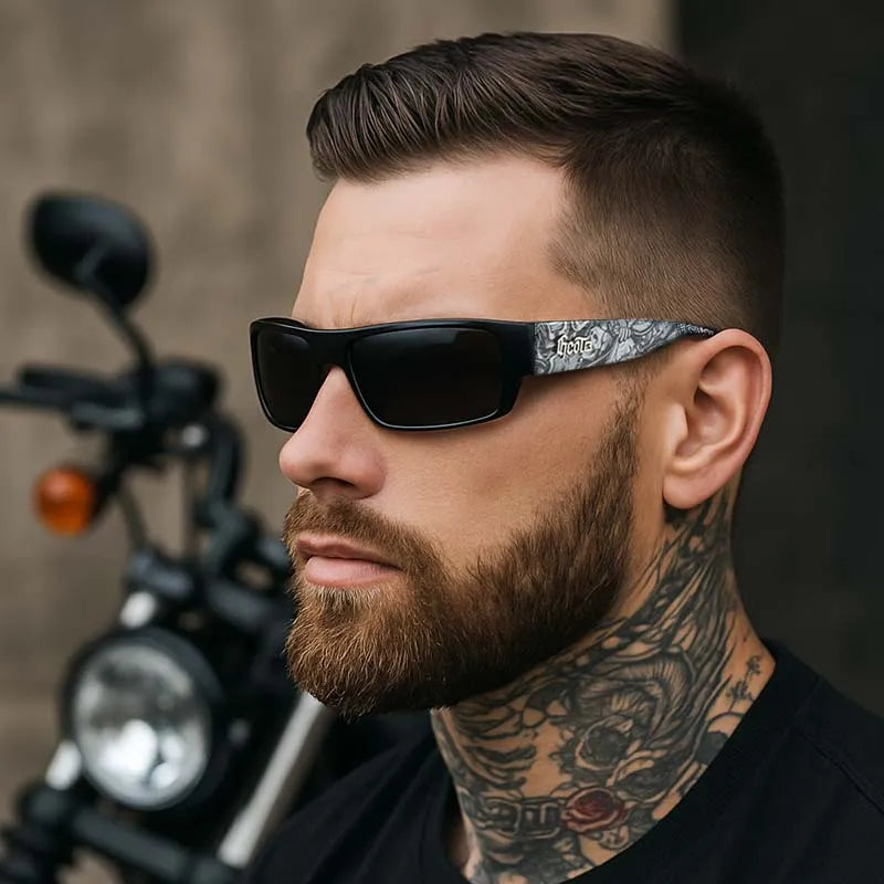 Vintage Punk Hip-Hop Style G283 Polarized Sunglasses