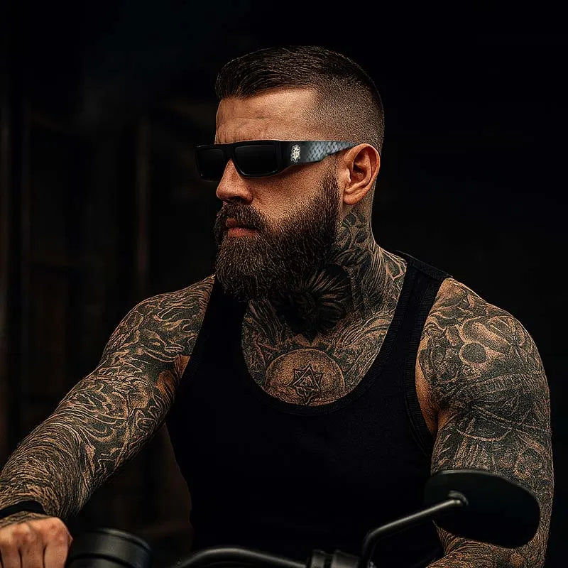 Vintage Punk Hip-Hop Style G618 Polarized Sunglasses