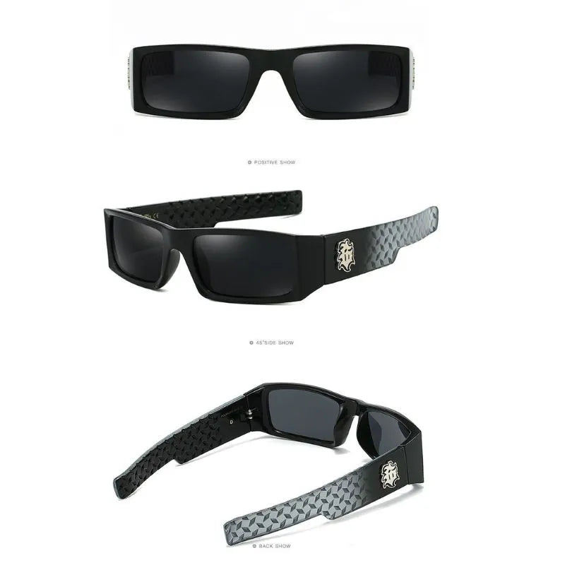 Vintage Punk Hip-Hop Style G618 Polarized Sunglasses