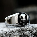 Punk Stainless Steel Skull Ring