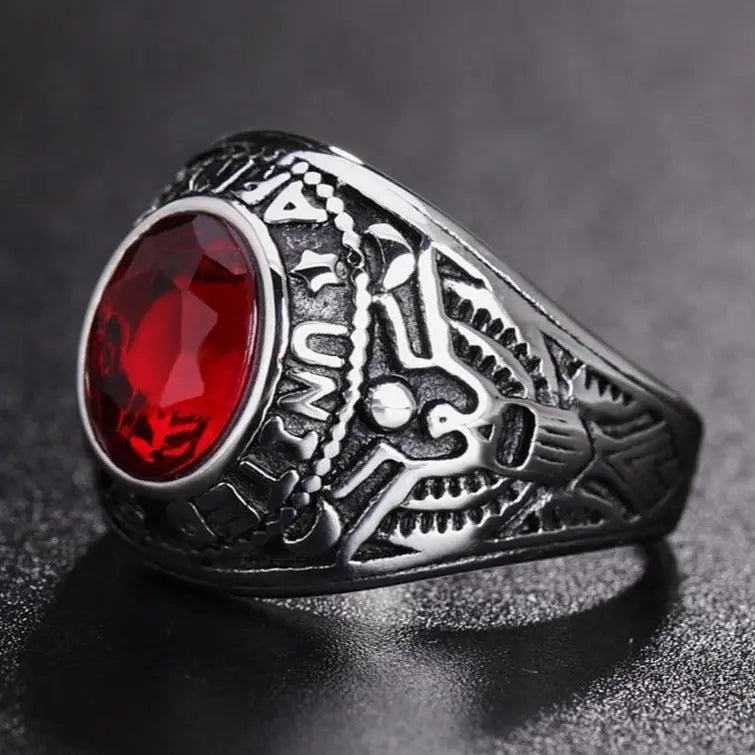 US Army Gemstone Ring
