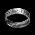 Viking Runes Stainless Steel Ring