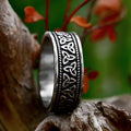 Viking Celtic Knot Stainless Steel Ring
