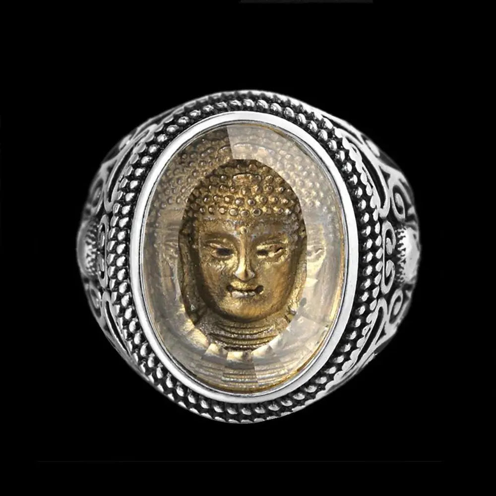 Vintage Buddha Ring