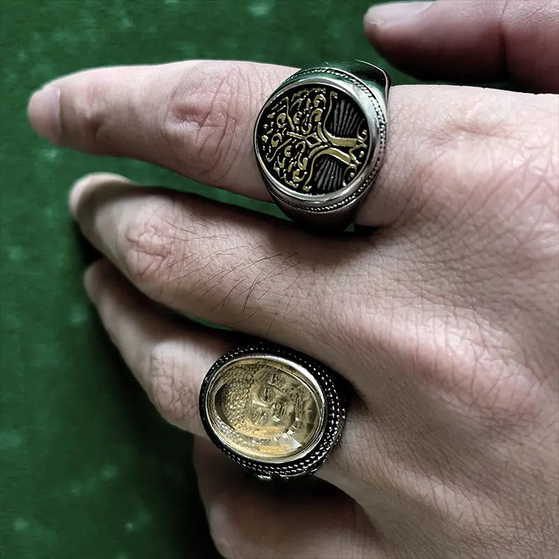 Vintage Buddha Ring