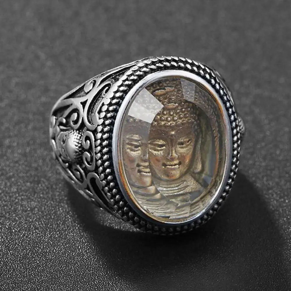 Vintage Buddha Ring