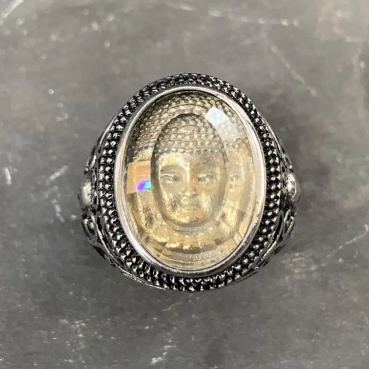 Vintage Buddha Ring