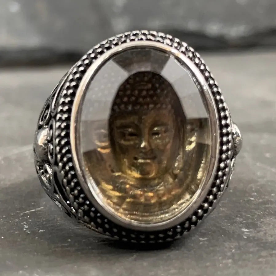 Vintage Buddha Ring