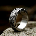Vintage Eye of God Stainless Steel Ring