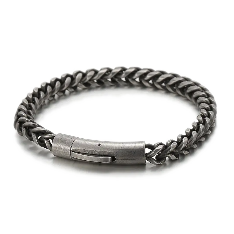 Wheat Chain Stainless Steel Bracelet