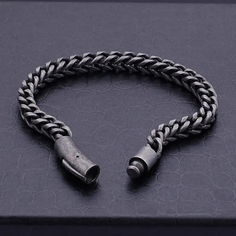 Wheat Chain Stainless Steel Bracelet