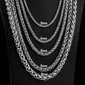 Wheat Ear Chain Stainless Steel Necklace