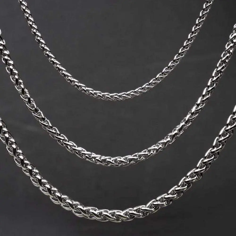 Wheat Ear Stainless Steel Chain