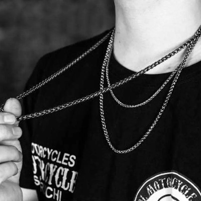 Wheat Ear Stainless Steel Chain