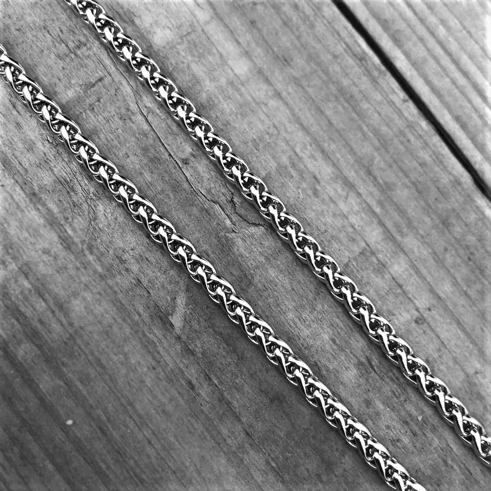 Wheat Ear Stainless Steel Chain