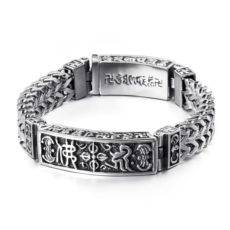 Wheat Link Stainless Steel Bracelet