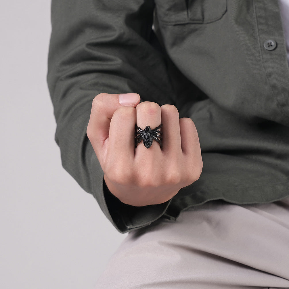 Spider Stainless Steel Ring