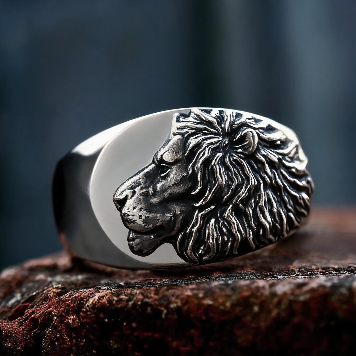 Lion Signet Ring