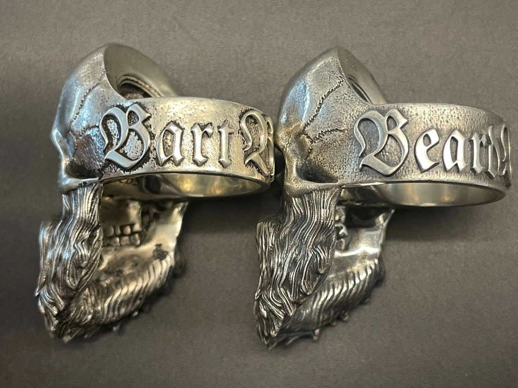 Bruderschaft Brotherhood Bearded Skull Ring