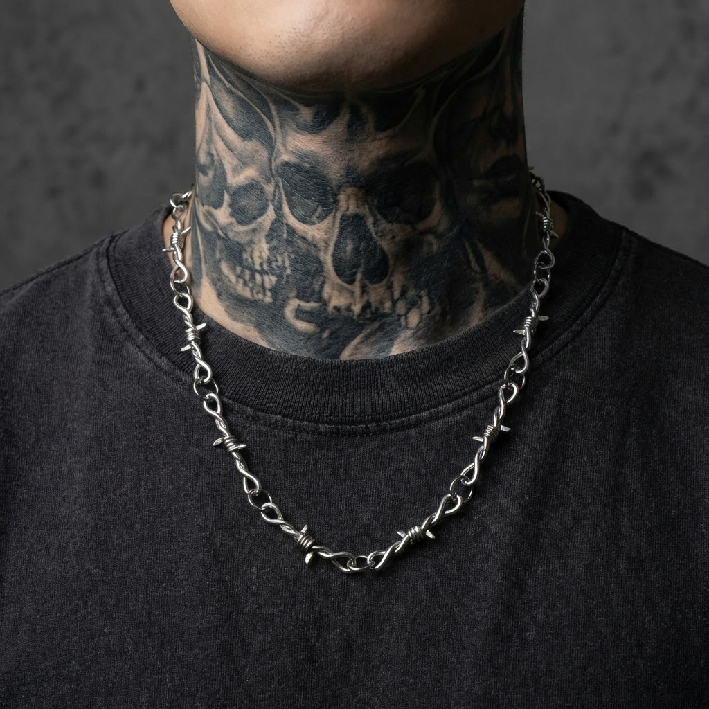 Barb Wire Necklace