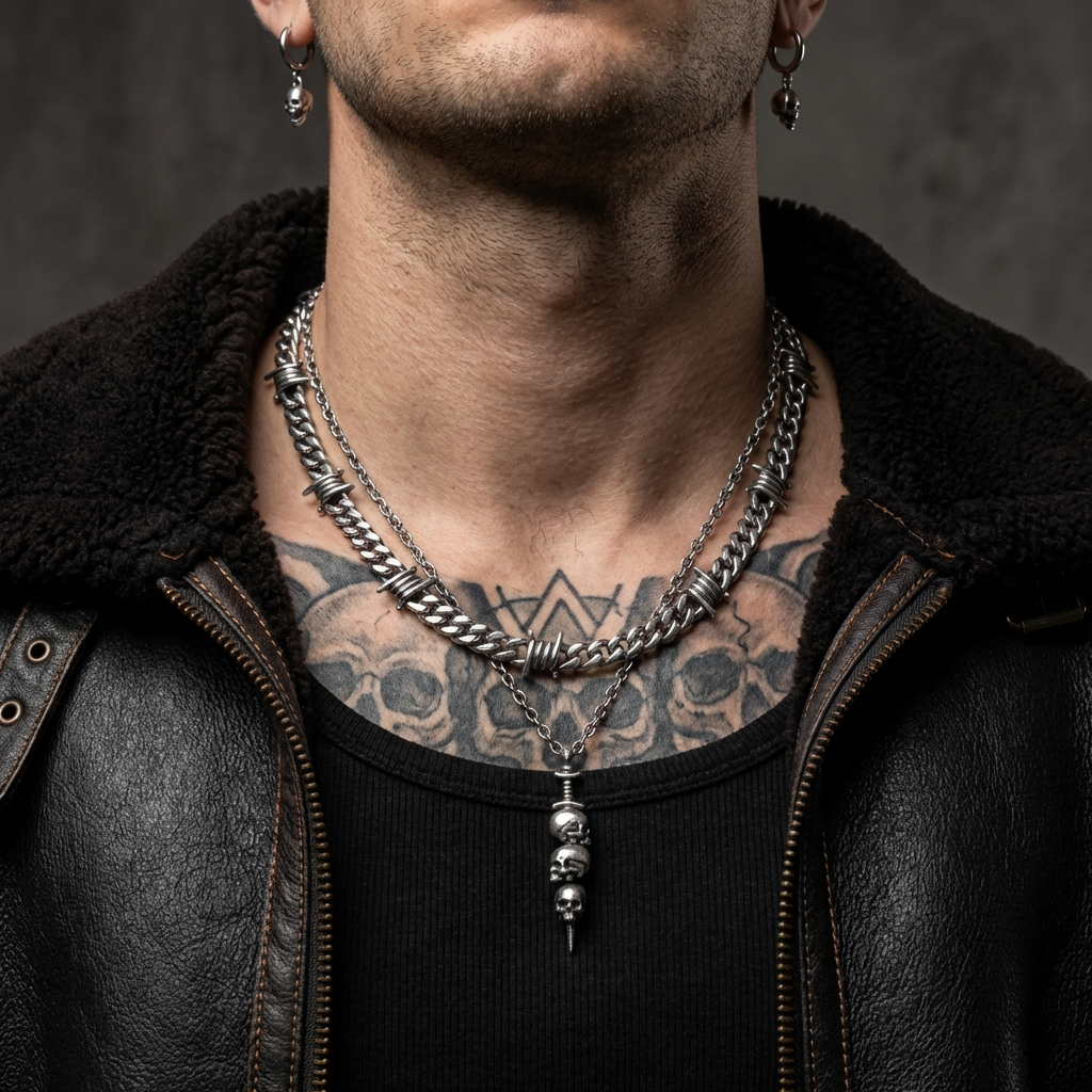 9mm Barb Wire Cuban Chain