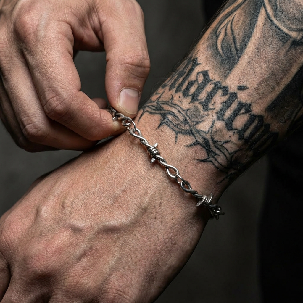 Barb Wire Bracelet