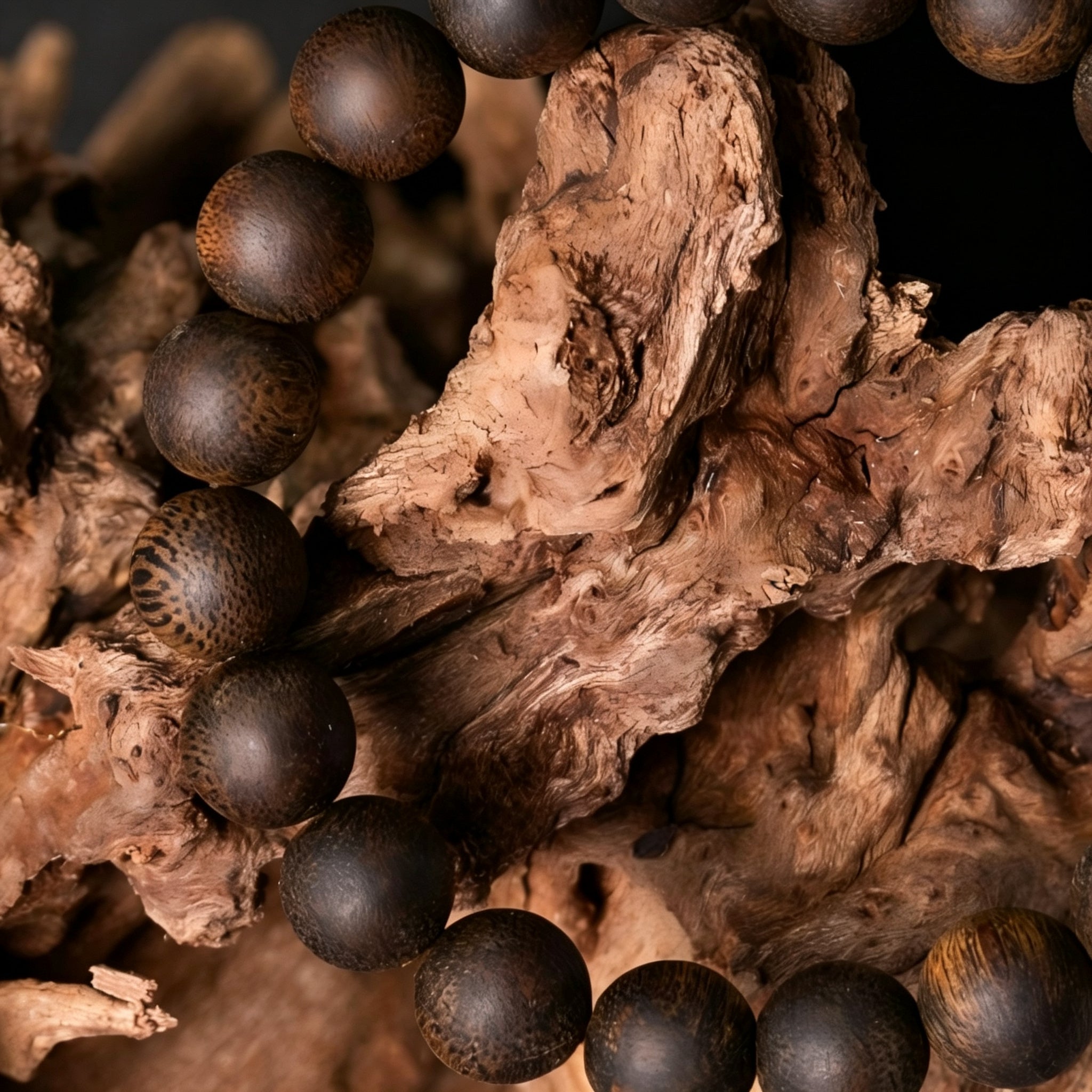 Hainan Yingge Green Qinan Agarwood Bracelet – Collector Grade · High Resin · 10mm