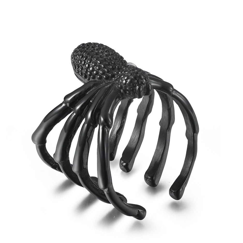 Spider Stainless Steel Ring