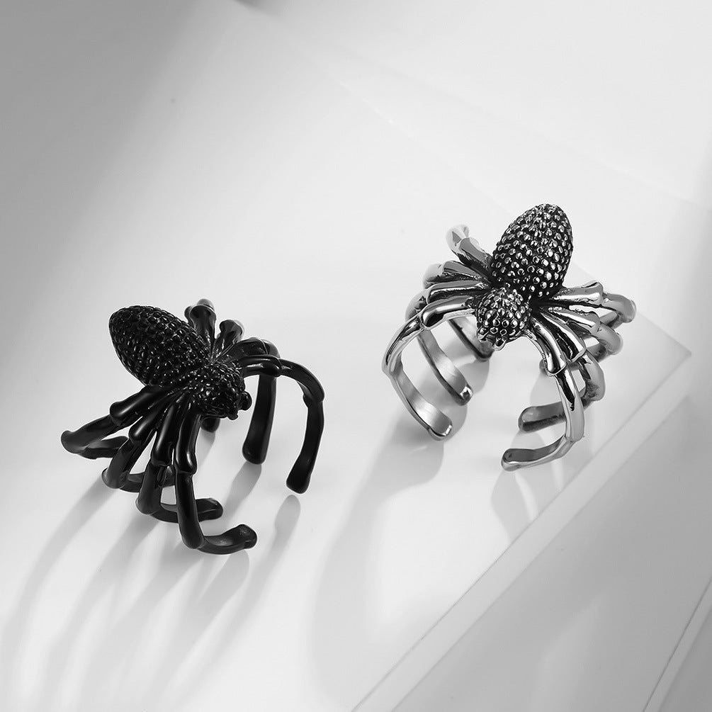 Spider Stainless Steel Ring