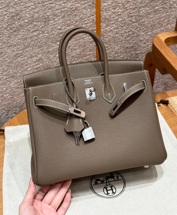 Birkin 25 Colour：ck18/Etoupe - 图片 2