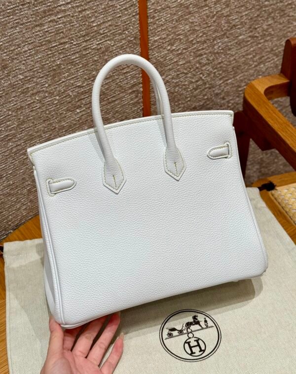 Birkin 25 Colour：01/Blanc/9R/Lime - 图片 4
